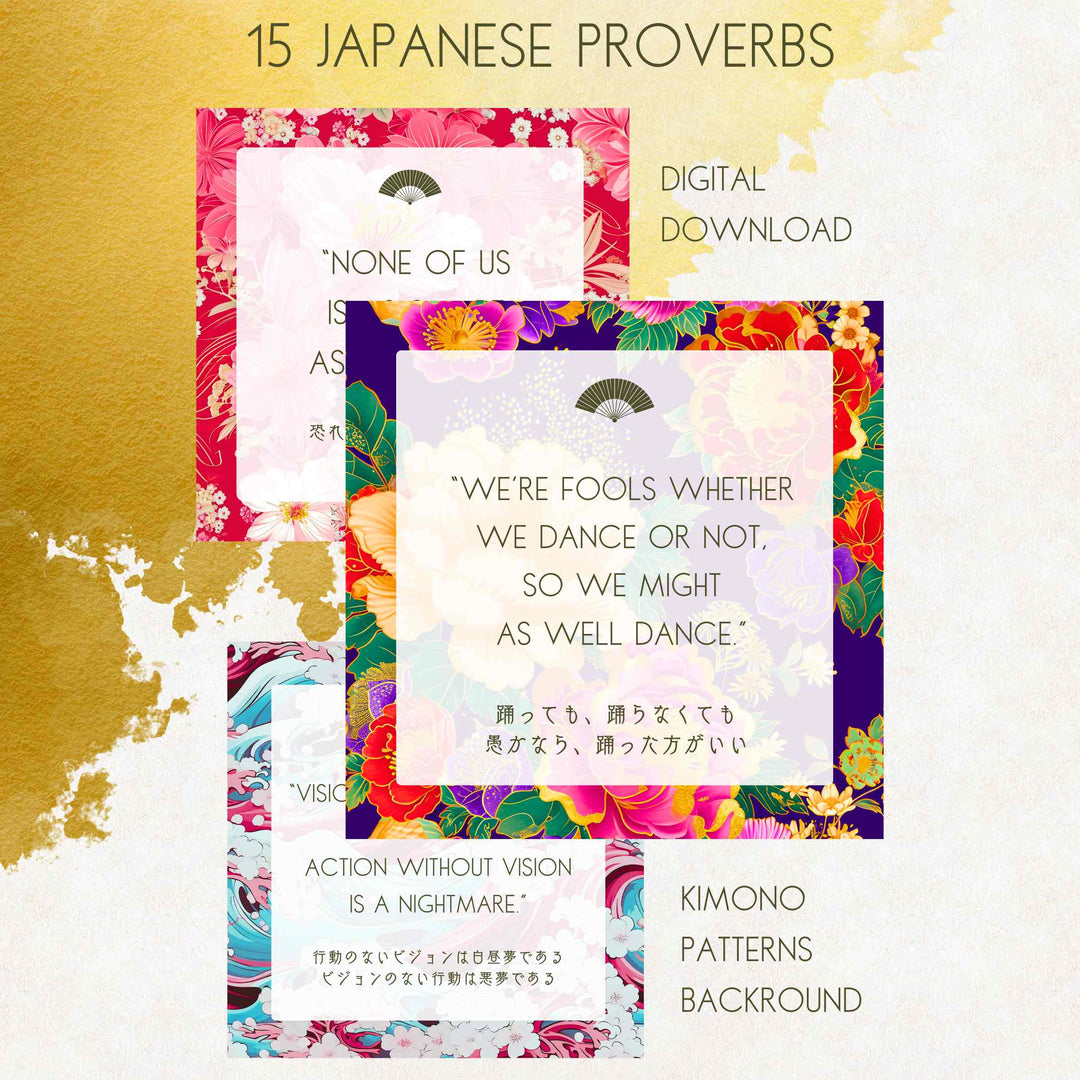 japenese proverbs