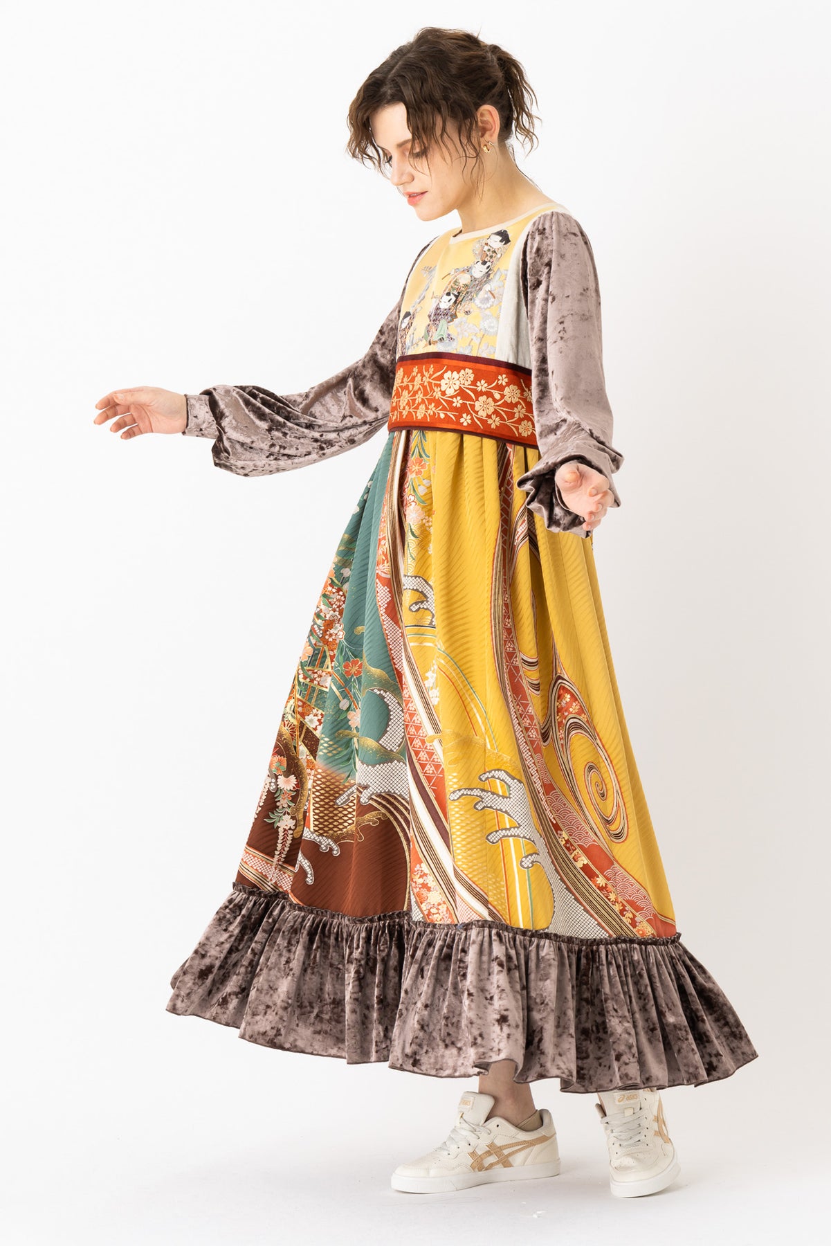 Autum Melody Empire Dress, High Waist Dress, Empire Style Dress Dress Your Color Autum Melody Empire Dress, High Waist Dress, Empire Style Dress Dress Your Color