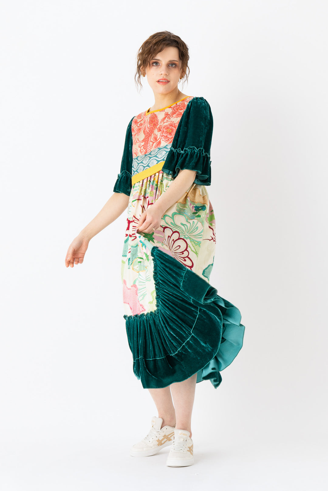 Mint and Candy Empire Dress, , High Waist Dress, Empire Style Dress Dress Your Color Mint and Candy Empire Dress, , High Waist Dress, Empire Style Dress Dress Your Color