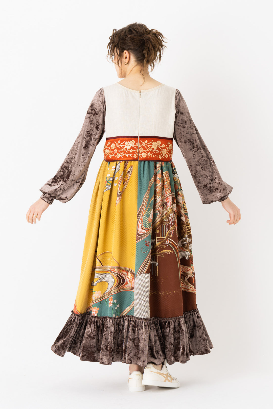 Autum Melody Empire Dress, High Waist Dress, Empire Style Dress Dress Your Color Autum Melody Empire Dress, High Waist Dress, Empire Style Dress Dress Your Color