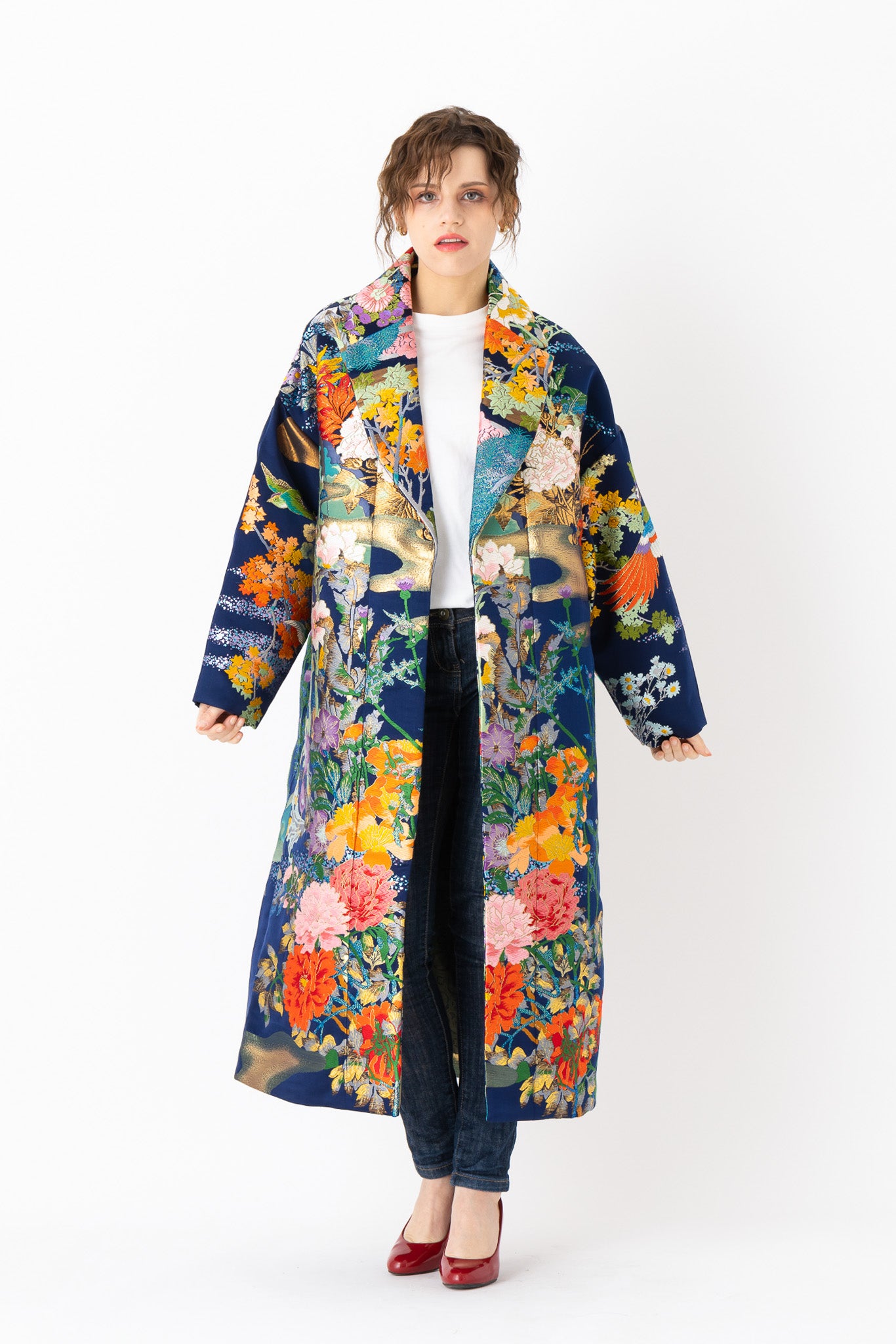 Jardin Midnight Oversized Coat