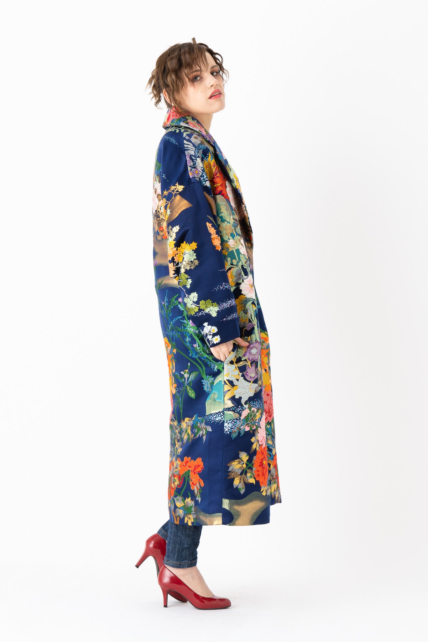 Silk coat discount