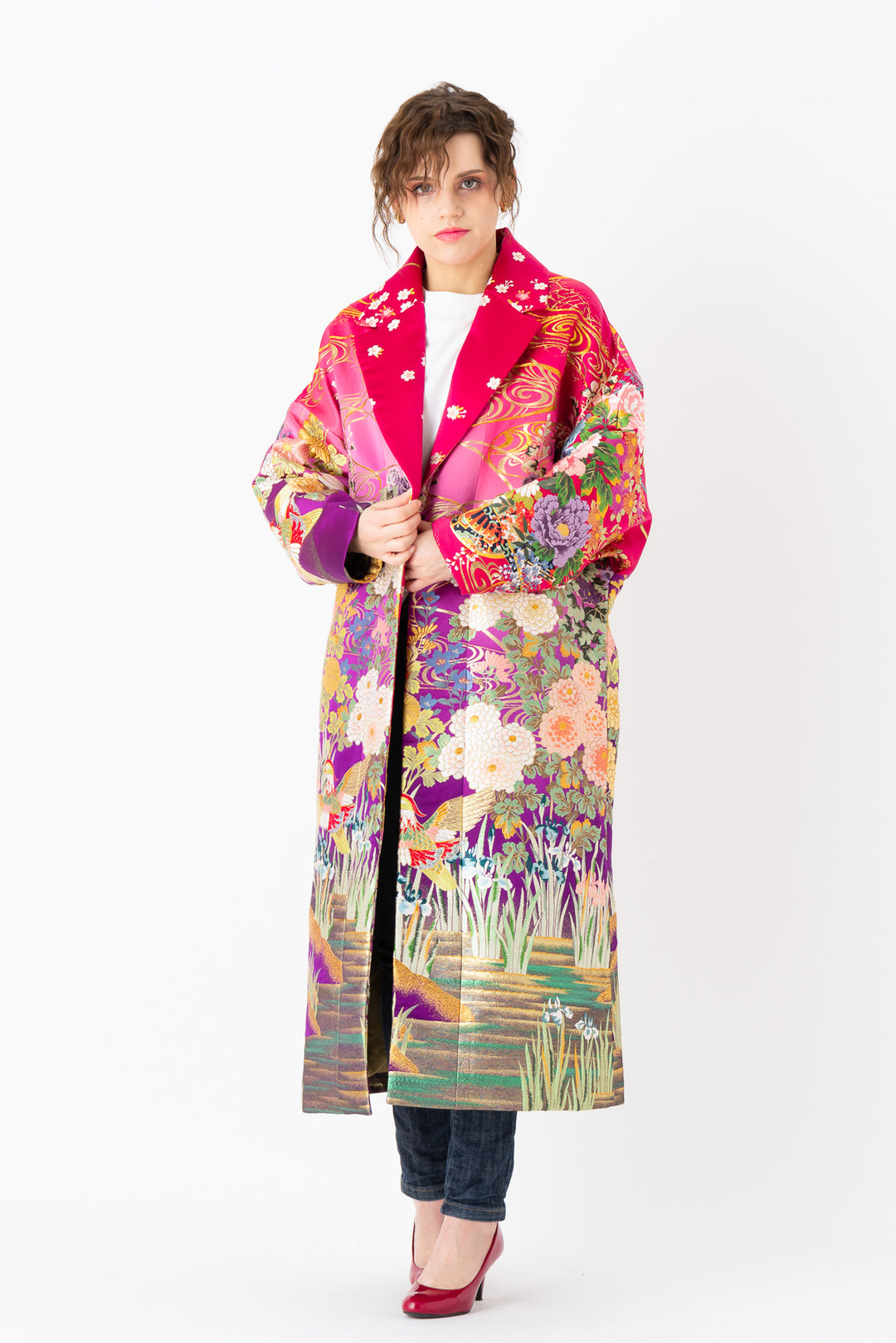 Love ternel: Oversized Coat for Women, Long Embroidered Coat Dress Your Color Love ternel: Oversized Coat for Women, Long Embroidered Coat Dress Your Color