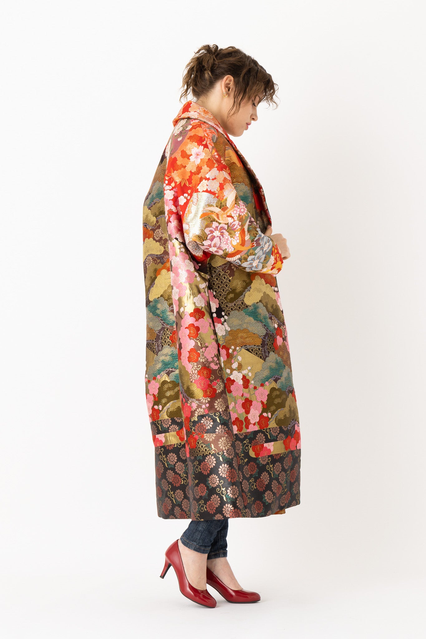 Kimono long deals jacket womens